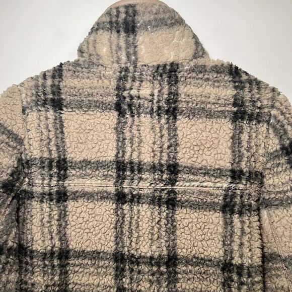 Abercrombie & Fitch Soft Collection 1/2 Half Zip Pullover Sherpa Womens Size XS - Picture 10 of 11